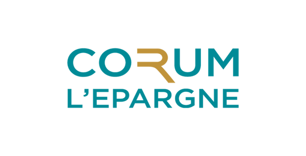 Logo de Corum L'Épargne, société de gestion de SCPI, assurance vie et PER