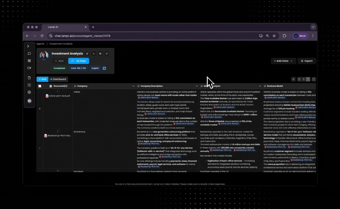 Precise citations for each insight