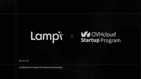 Lampi AI joins OVHcloud Startup Program