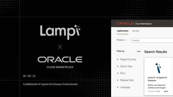 Lampi AI Joins Oracle Cloud Marketplace