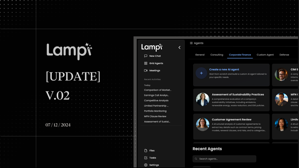 [UPDATE] Announcing Lampi V2.0