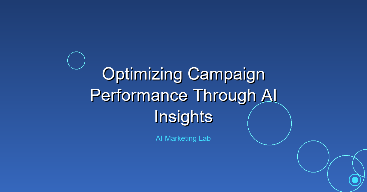 Unlock the Power of AI to Boost Your Campaign Performance
