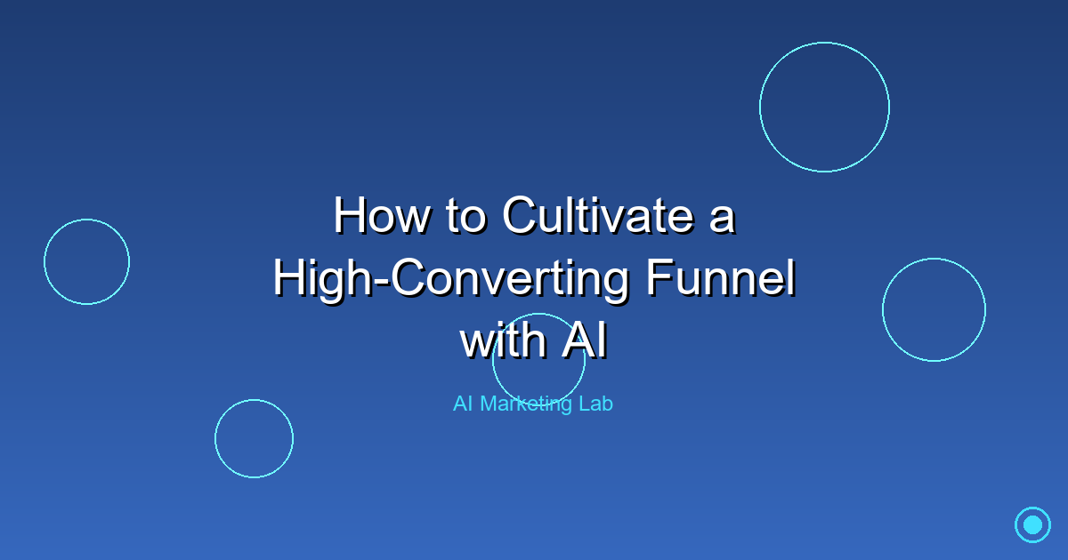 Master the Art of Building a High-Converting AI Sales Funnel