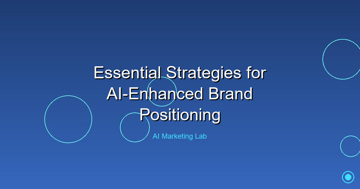 Unlock the Power of AI for Timeless Brand Positioning Strategies