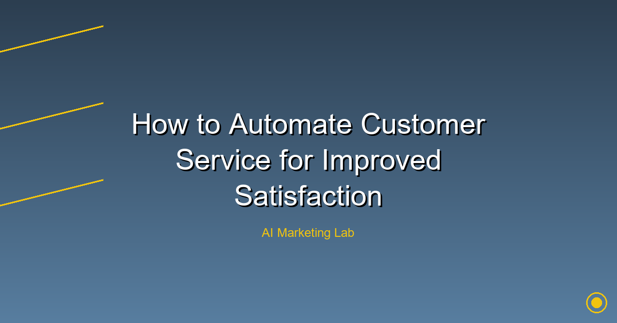 Unlock the Secrets to Automating Customer Service for Maximized