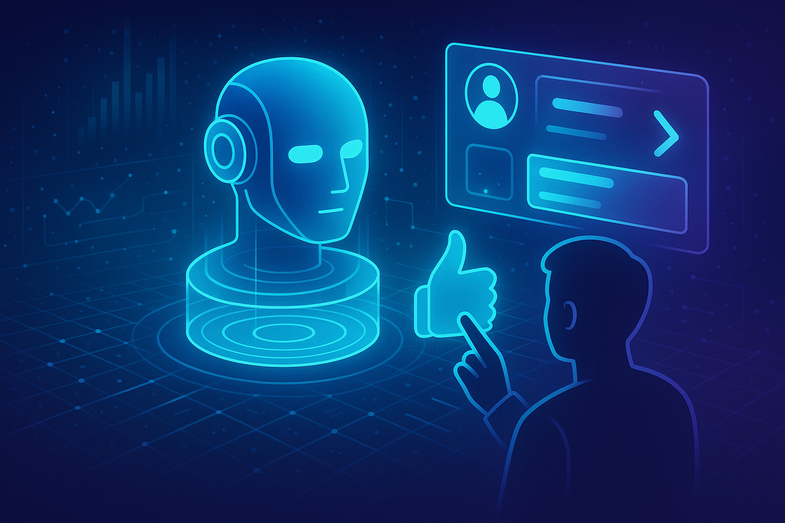 Professional illustration representing How to Build a Powerful AI-Powered Recommendation Engine featuring elements related...