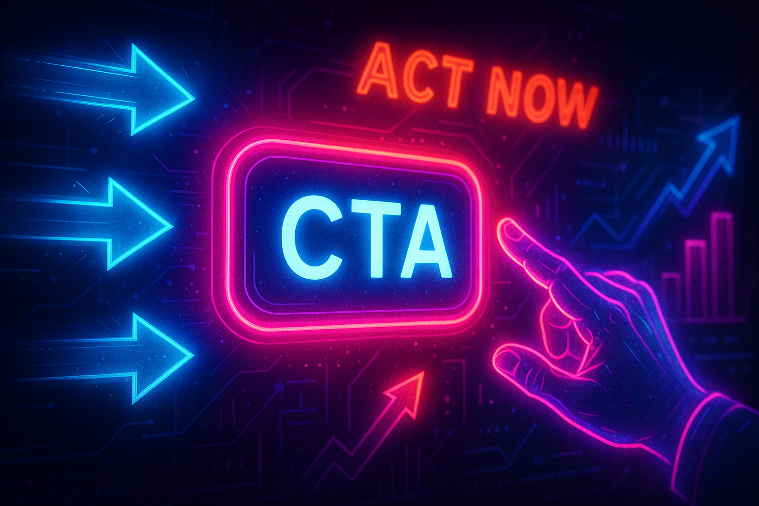 Professional illustration representing Conversion focused blog CTAs that do not feel generic featuring elements related to...