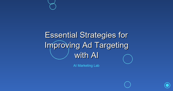 Master Essential AI Strategies to Enhance Ad Targeting