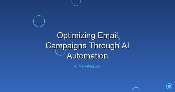 Unlock the Power of AI to Optimize Your Email Campaigns