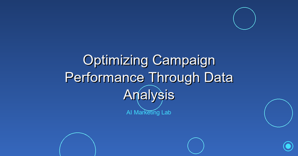 Unlock the Secrets to Boosting Campaign Performance with Data Analysis