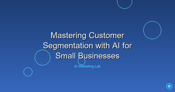 Unlock the Secrets to Mastering AI-Driven Customer Segmentation for Small