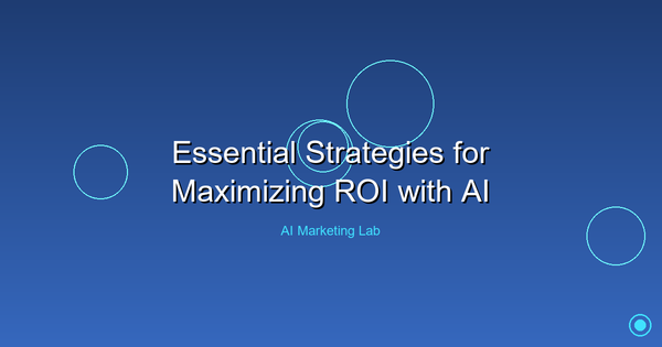 Unlock the Secrets to Maximizing ROI Through AI Strategies
