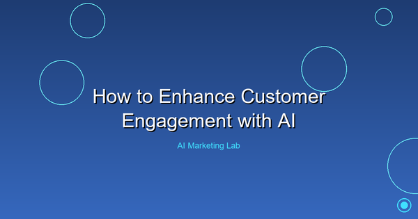 Boost Your Customer Engagement Using AI Today