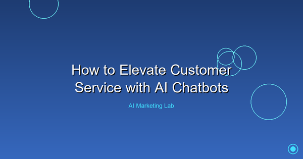 Boost Your Customer Service Excellence with AI Chatbots