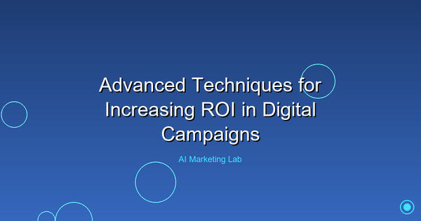 Master Advanced Techniques to Boost ROI in Digital Campaigns