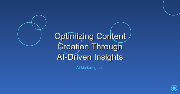Master Content Creation: Unleash the Power of AI-Driven Insights