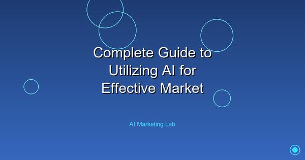 Mastering AI for Market Segmentation: The Ultimate Guide
