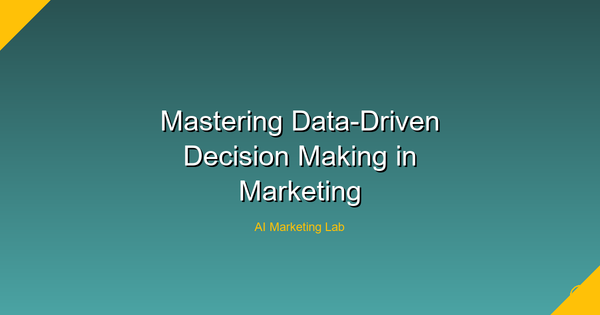 Unlock the Secrets to Mastering Data-Driven Decision Making in Marketing