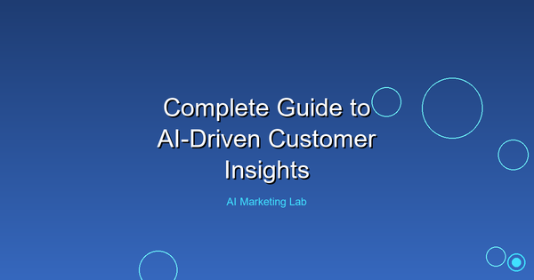 Unlock the Power of AI-Driven Customer Insights: Your Complete Guide