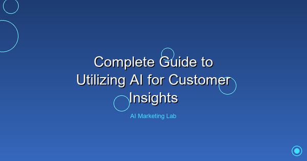 Unlock the Power of AI for Transformative Customer Insights