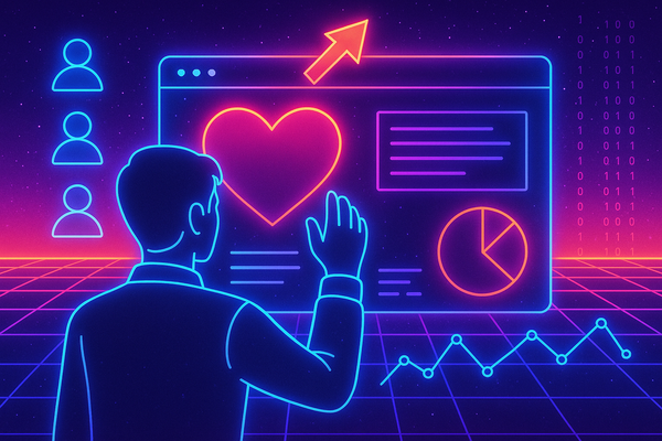 Professional illustration representing Unlock the Secrets to Boosting User Engagement with AI Techniques featuring element...