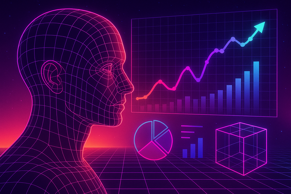 Professional illustration representing Master the Power of AI-Enhanced Predictive Analytics: A Complete Guide featuring el...