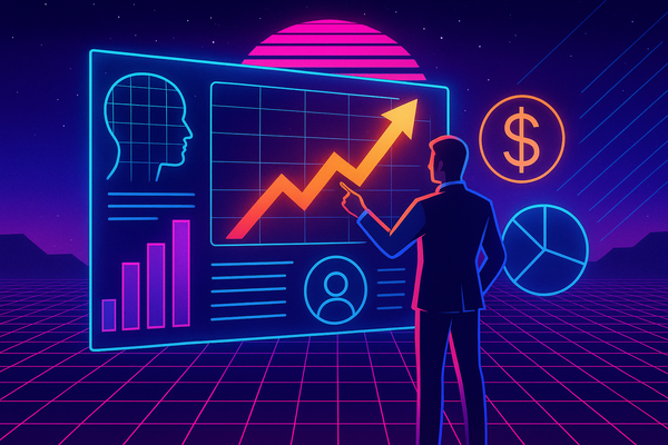 Professional illustration representing How Predictive Analytics Can Transform Your Sales Process Forever featuring element...