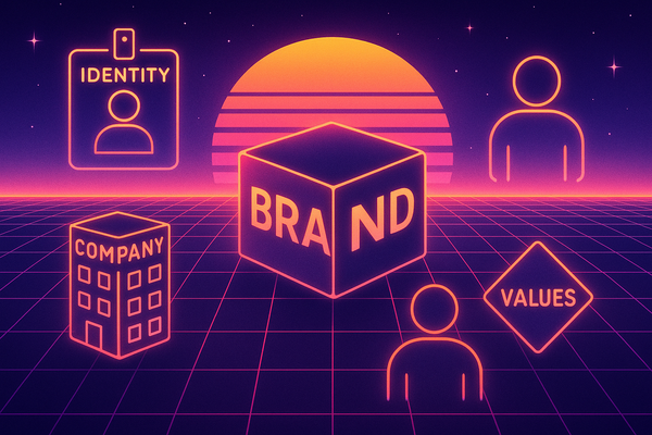 Professional illustration representing How to Develop a Strong Brand Identity for B2B Companies featuring elements related...