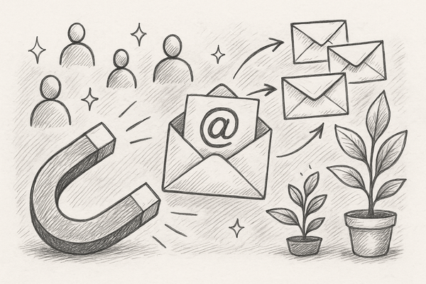 Professional illustration representing Email nurture sequences that convert high intent leads featuring elements related t...