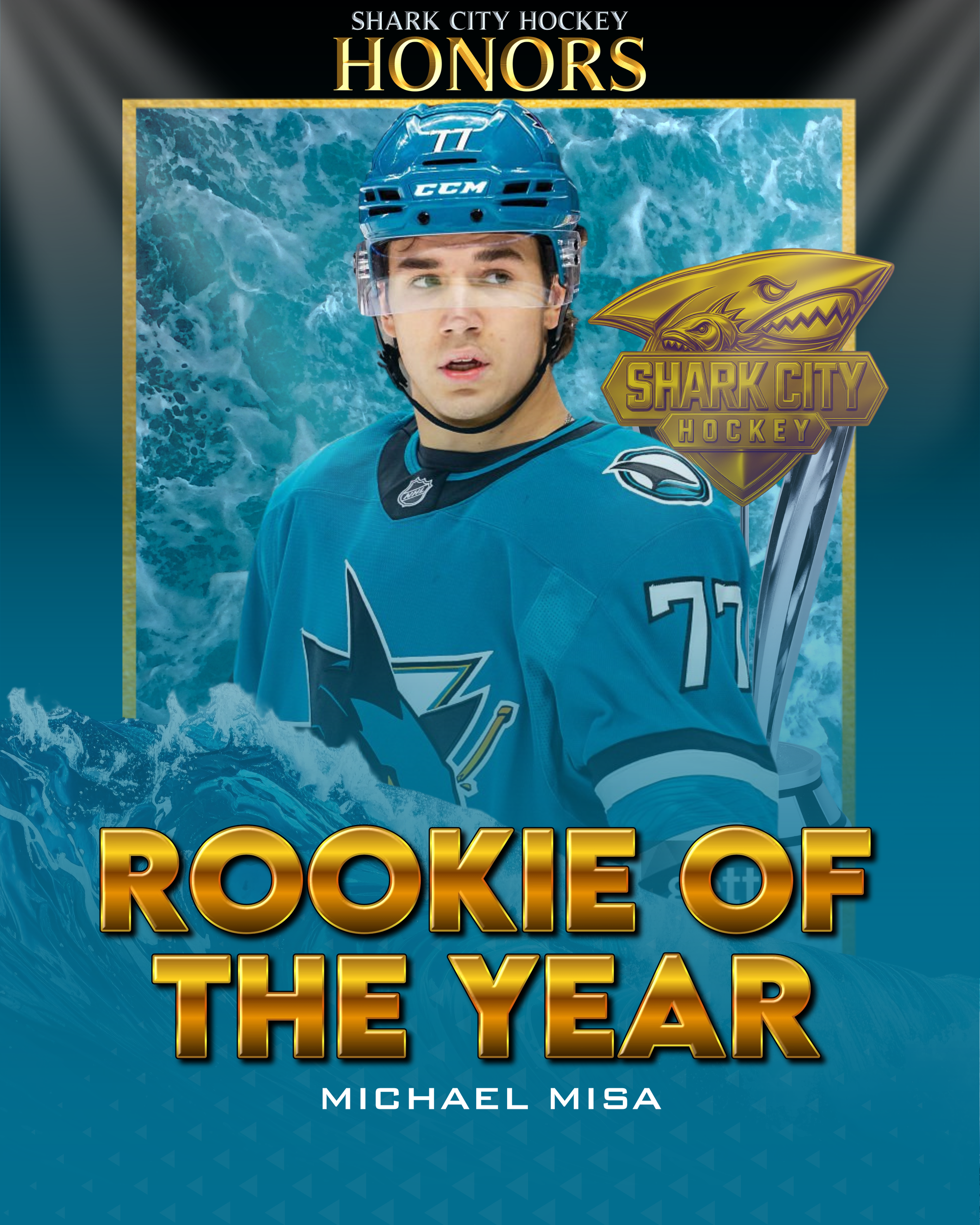 Michael Misa selected as Shark City Hockey's Rookie of the Year