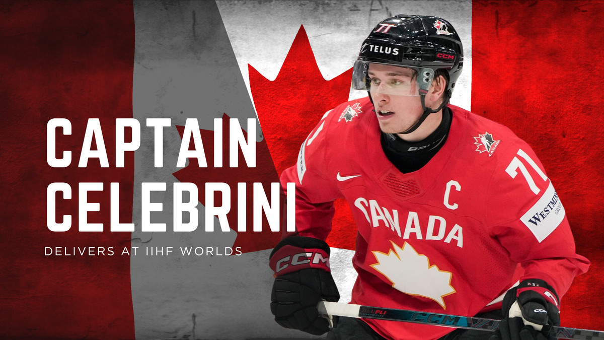Celebrini Delivers as Canada’s Captain