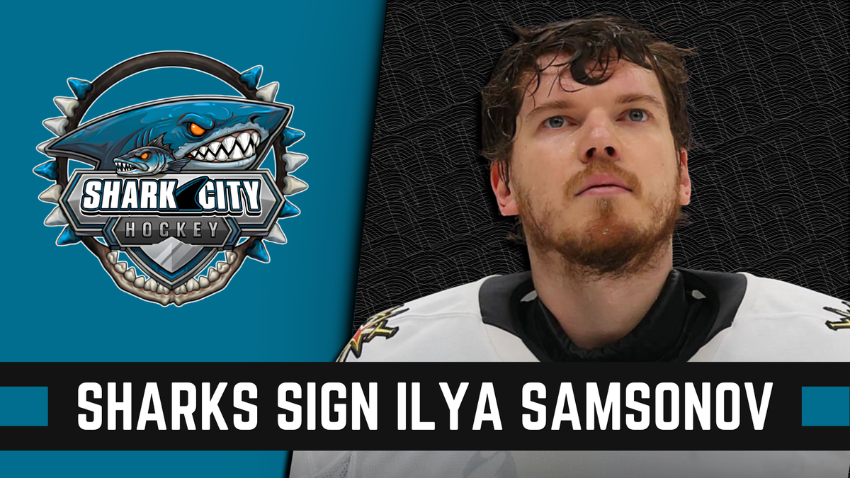 Sharks ink goaltender Ilya Samsonov to one-year deal
