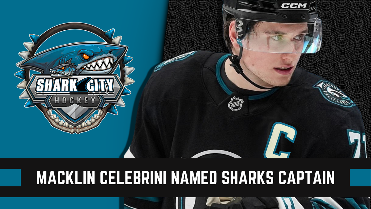 Macklin Celebrini Named Sharks Captain