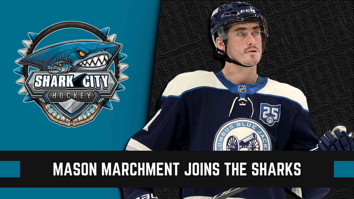 Mason Marchment Joins the Sharks