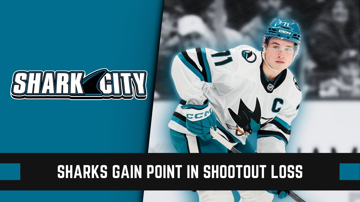 Sharks Gain Point in Shootout Loss