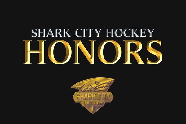 Shark City Hockey Honors wordmark and logo