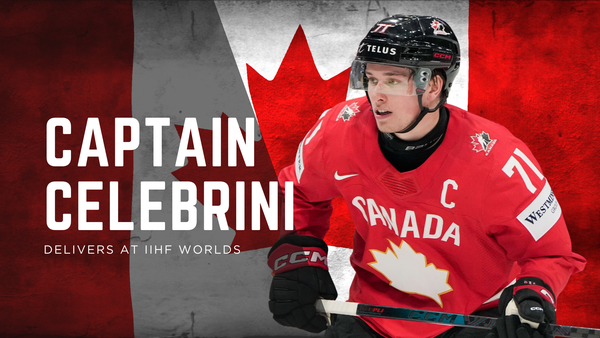 Celebrini Delivers as Canada’s Captain