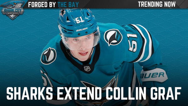 Sharks Extend Collin Graf