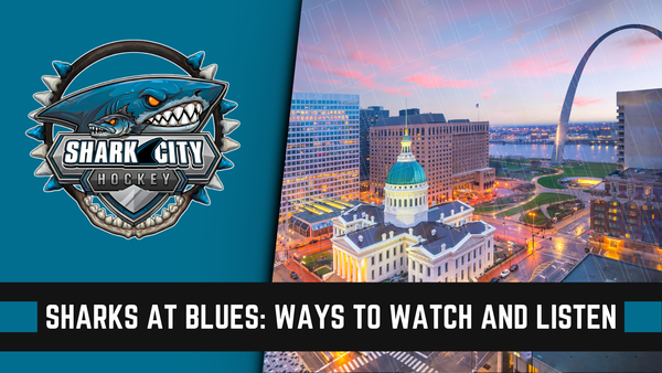 Ways to Watch and Listen: Sharks at Blues | Game 4