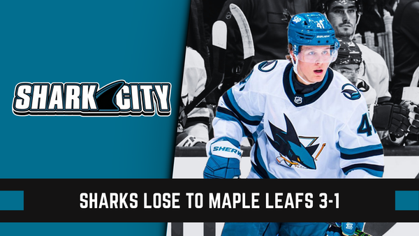 Sharks Collapse in the Third Period Against the Maple Leafs