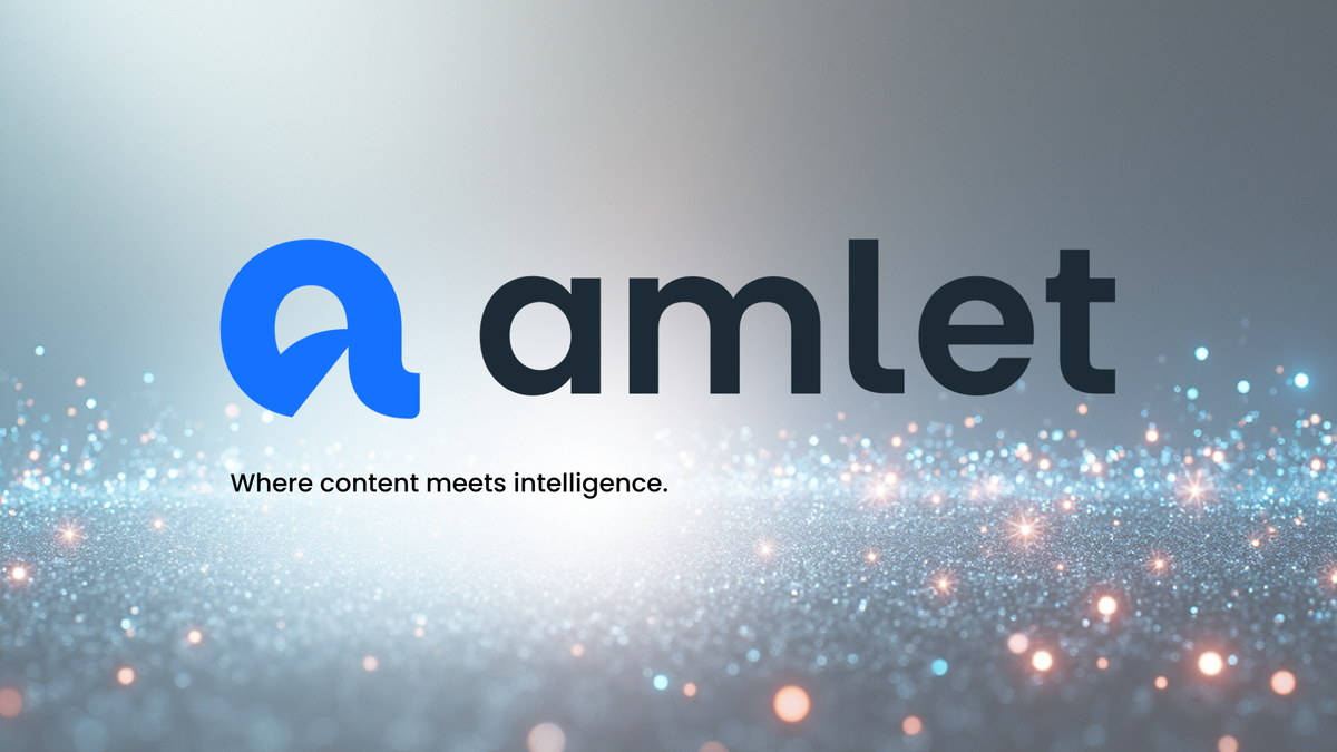 Introducing Amlet: The Global AI Content Registry Publishers Have Been Waiting For