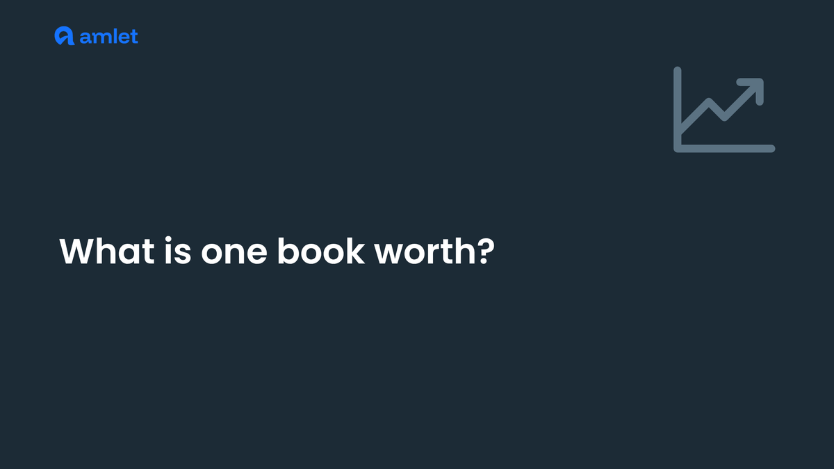 What Is One Book Worth?