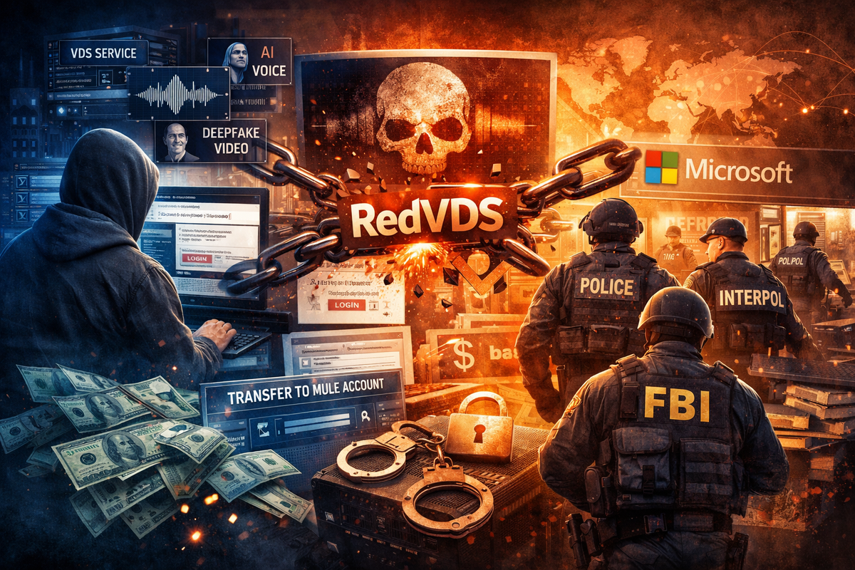 Microsoft and Global Police Disrupt RedVDS, a Scaled Engine Behind Massive BEC Fraud