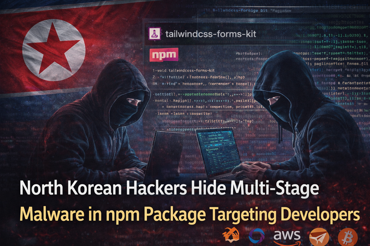 North Korean Hackers Hide Multi-Stage Malware in npm Package Targeting Developers