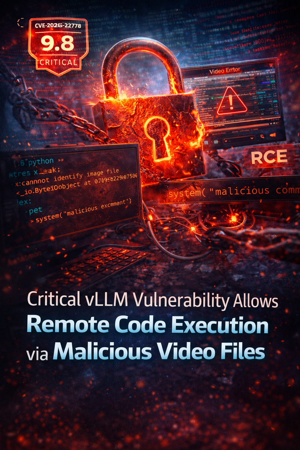 Critical vLLM Vulnerability Allows Remote Code Execution via Malicious Video Files