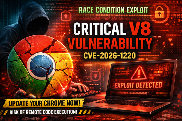 Google Chrome 144 Patches High-Severity V8 Race Condition (CVE-2026-1220)
