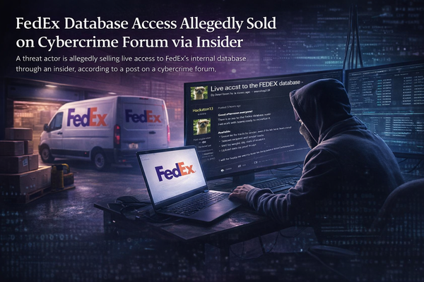 FedEx Database Access Allegedly Sold on Cybercrime Forum via Insider