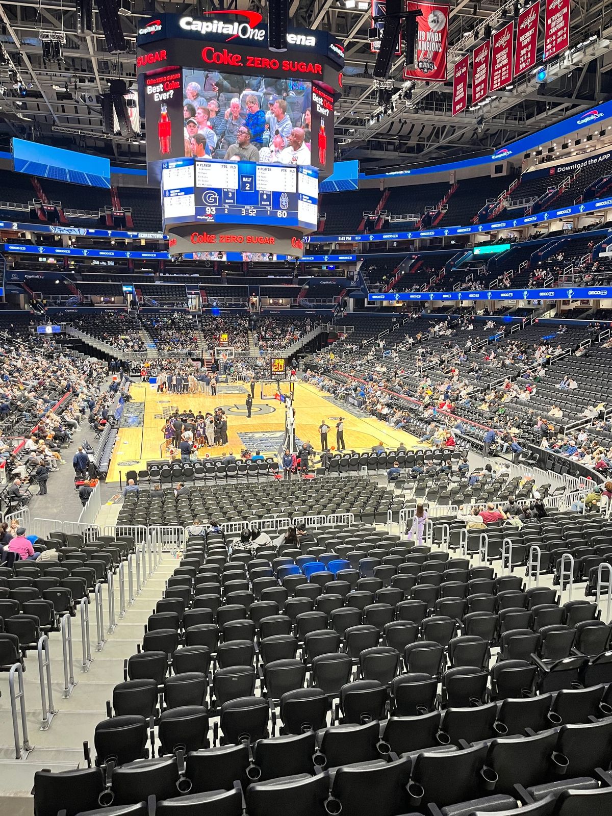 That's two in a row: Hoyas again dominate an overmatched opponent