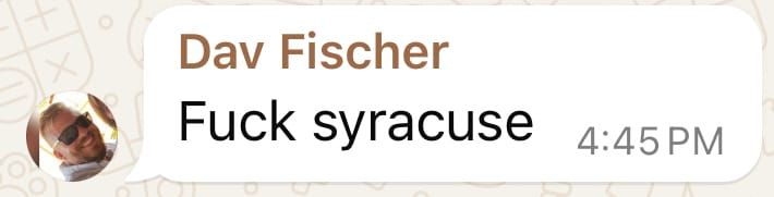 No matter where the program is, a win against Syracuse feels damn good
