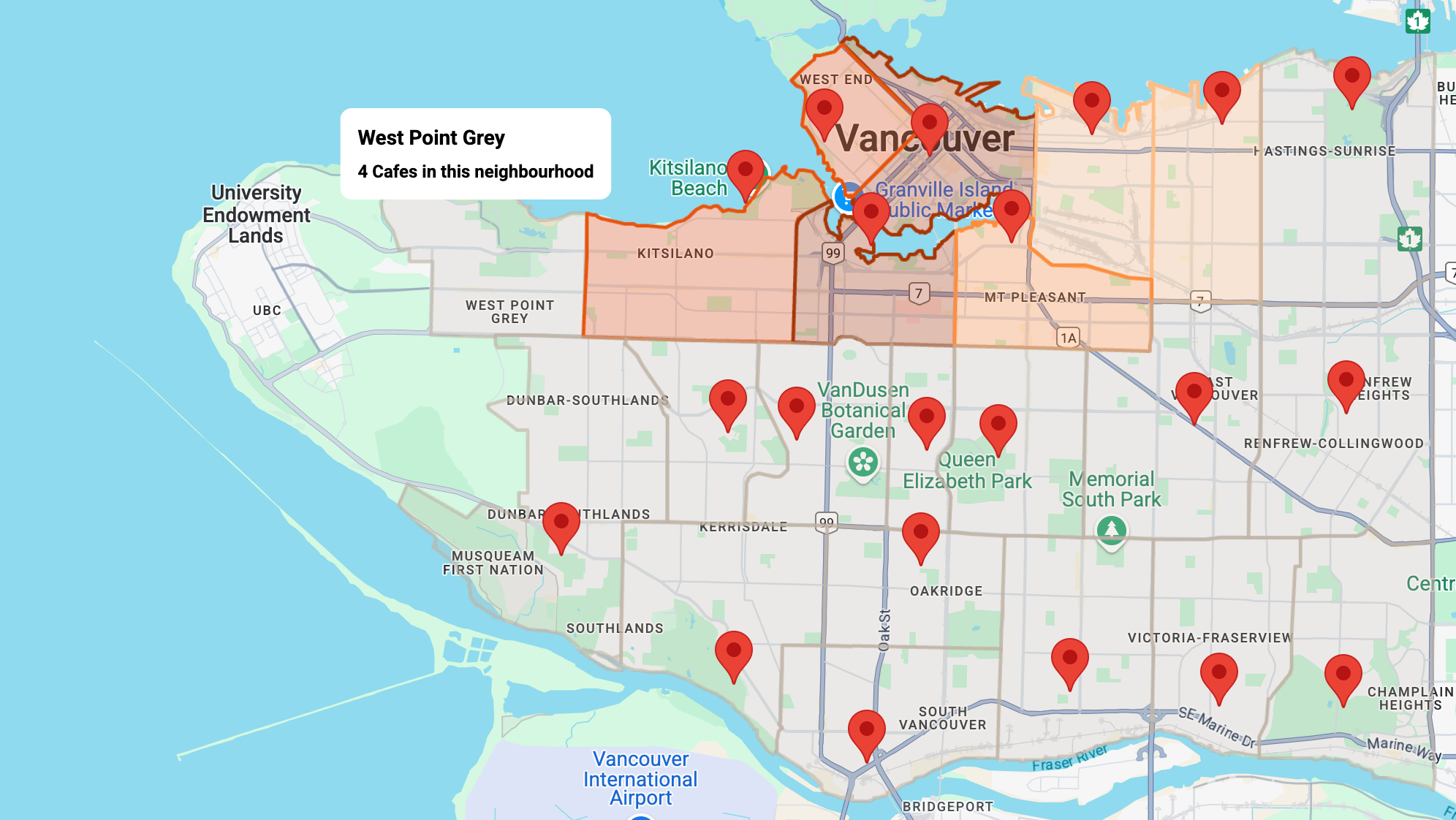 Marker location used to anchor the <InfoWindow/> component